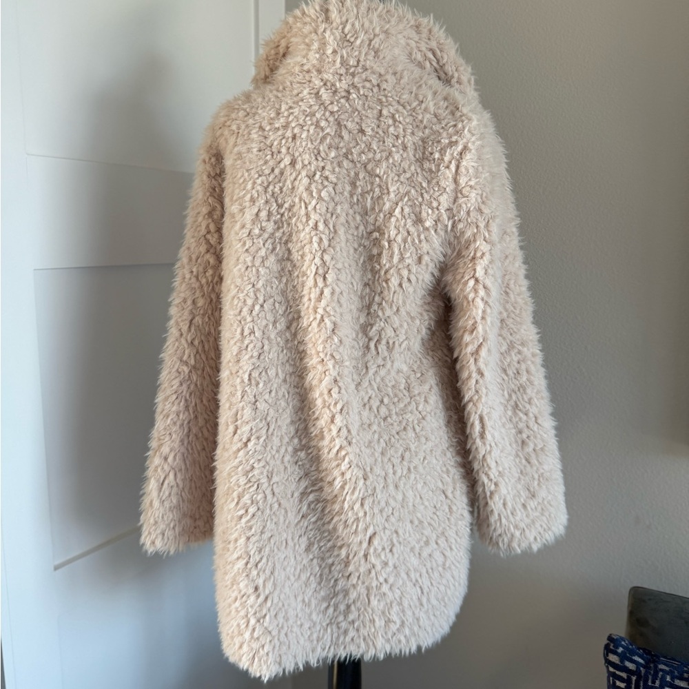 BB Dakota Soft Cream Teddy Jacket - Picture 3 of 4